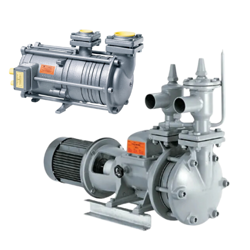 Witt-Metalex GP/HRP Series Ammonia Pumps available in Open and Hermetic Types, with low-pressure Metalex Receiver compatibility.