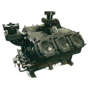 MXT Series T-600 Single-Stage Compressor with steel welded housing and temperature-isolated cylinder heads for enhanced efficiency.